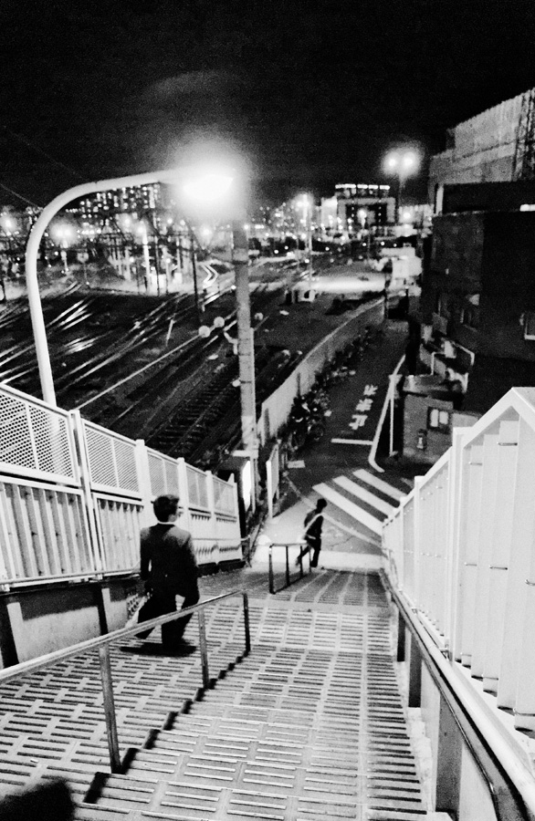 Tokyo – Night scene near Minamisenju station